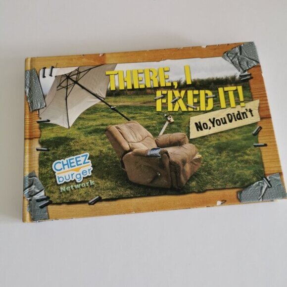 There I Fixed It Book - DIY Jokes Humour Funny Memes Gag Gift - Picture 2 of 8